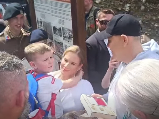 Kubuś z Kalisza na rękach Pierwszej Damy. TYM poruszył wszystkich!