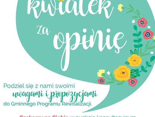 Kwiatek za opinię