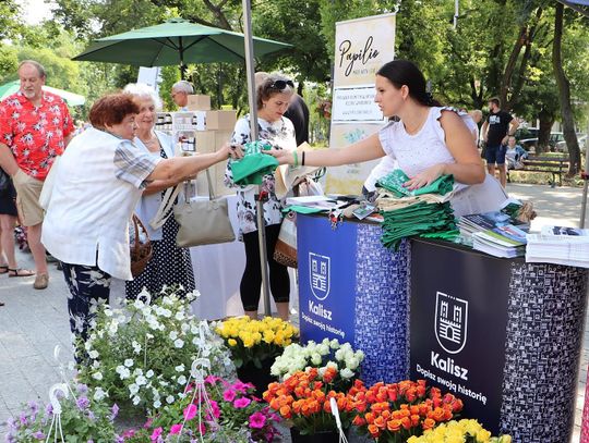 Kwiatowe stoiska na miejskich plantach ZDJĘCIA