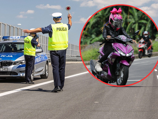 Lat kilkanaście, punktów kilkadziesiąt. Nastolatka na motorze