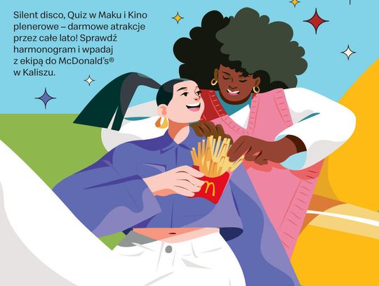 Lato z Makiem w Kaliszu! Wakacyjne wydarzenia dla mieszkańców w restauracjach McDonald’s