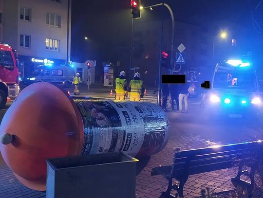 „Leciał jak strzała”. Wypadek na Górnośląskiej ZDJĘCIA