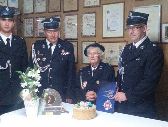 Ma 90 lat i nadal jest druhną w Ochotniczej Straży Pożarnej
