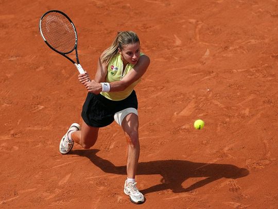 Maja Chwalińska w finale Roland Garros