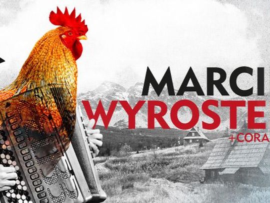 Marcin Wyrostek z zespołem Corazon w Kaliszu