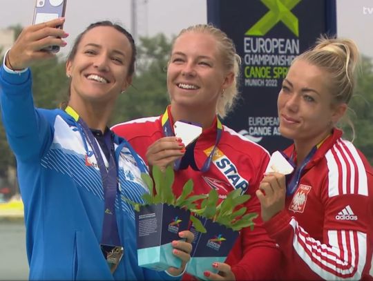 Marta na podium! 15. medal kaliskiej kajakarki w Mistrzostwach Europy