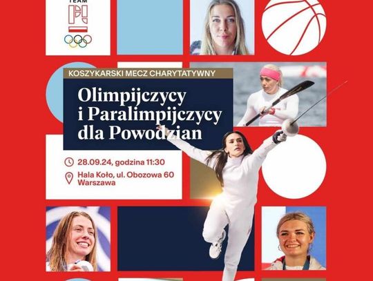 Marta Walczykiewicz w szczytnej inicjatywie. Olimpijczycy zagrają dla Powodzian!