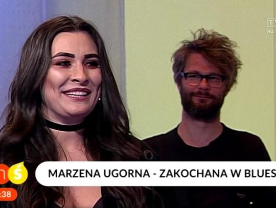 Marzena Ugorna ze swoim muzycznym projektem w TVP2 WIDEO