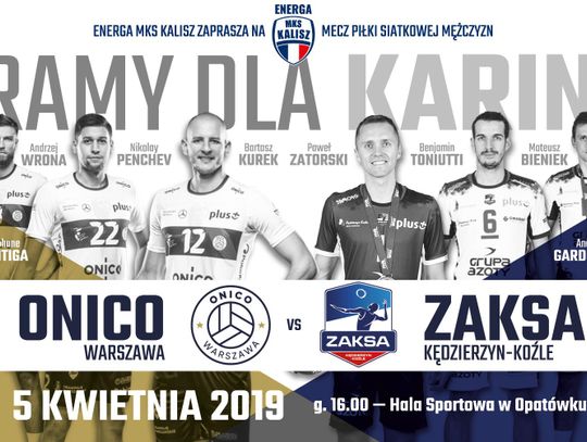 Mecz pełen siatkarskich gwiazd. Mistrzowie świata zagrają dla Kariny
