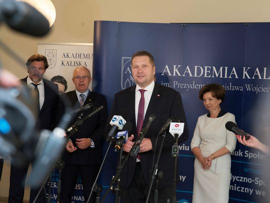 Minister Czarnek: Za rok zainauguruje działalność Uniwersytet Kaliski z Wydziałem Lekarskim