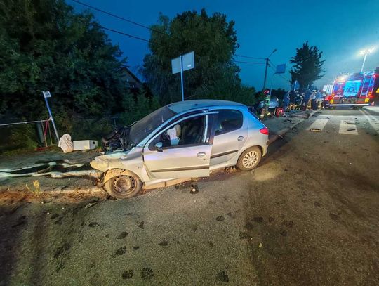 Młoda kobieta wymusiła pierwszeństwo. Trzy osoby poszkodowane