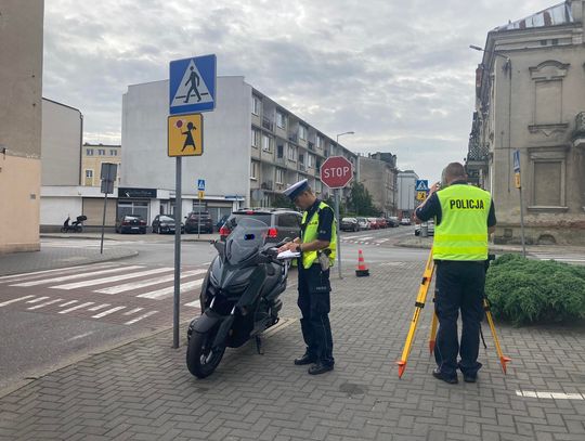 Młynarska/Staszica: zderzenie z motocyklistą. Kto zawinił?