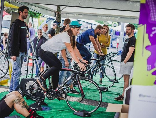 Mobilne muzeum Tour de Pologne w Kaliszu