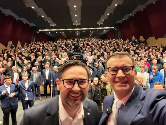 Morawiecki i Obajtek w Kaliszu. OTWARTE spotkanie