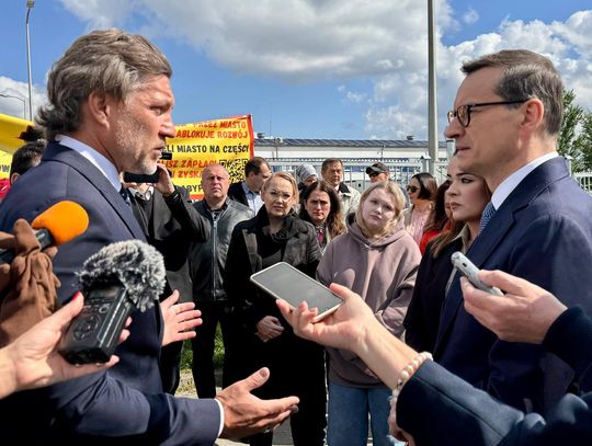 Morawiecki w Kaliszu. „Blizna na tkance miejskiej Kalisza”