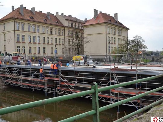 Most w ciągu ul. Chopina przejezdny od piątku!