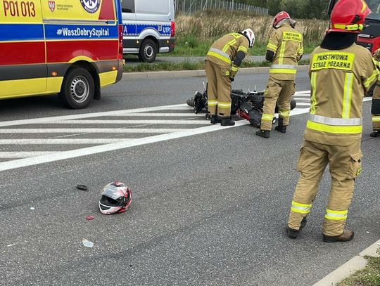 Motocyklem prosto w słup. Winna nie tylko prędkość!