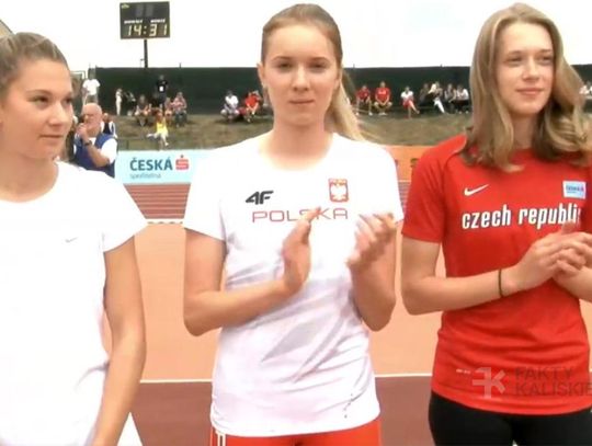 Na podium w Czechach. Patrycja Skoczylas reprezentowała Polskę w lekkoatletycznym meczu