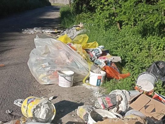 Na wysypisko nie dojechał. Tak pozbył się odpadów