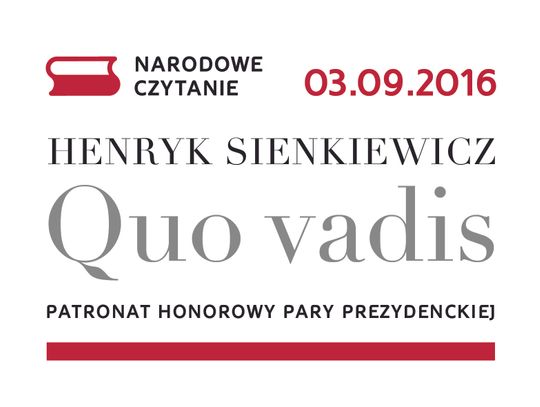 Narodowe Czytanie: „Quo vadis”