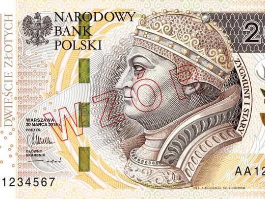 NBP prezentuje nowe 200 zł i zapowiada banknot 500 zł
