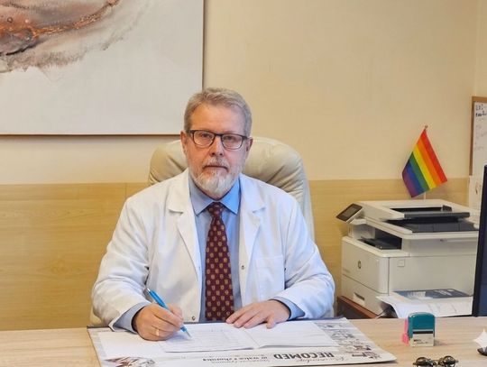Nie tylko leczył, ale sam walczył o zdrowie. Ordynator żegna się po latach pracy w ,,okrąglaku''