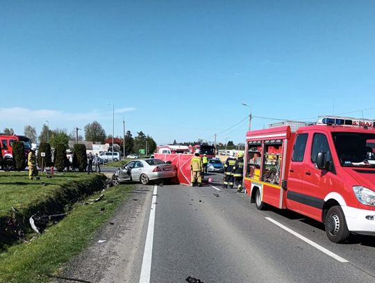 Nie ustąpił pierwszeństwa przy wyjeżdżaniu z parkingu. Nie żyje kobieta