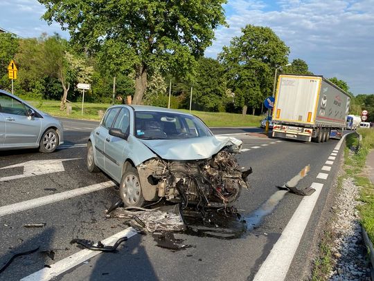 Nie ustąpił pierwszeństwa przejazdu. 6-letnie dziecko w szpitalu