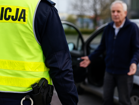 Niebezpieczny senior za kółkiem. Policję wezwała zaniepokojona kobieta