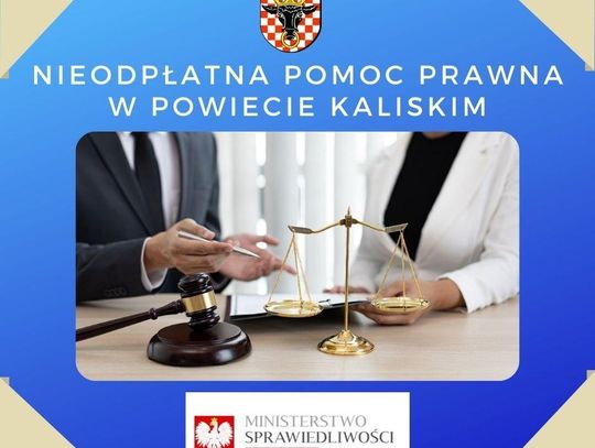 Nieodpłatna pomoc prawna w powiecie kaliskim