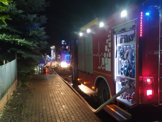 Nocny pożar domu. 13-latek uratował swoją babcię!