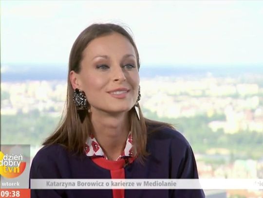 O karierze w Mediolanie i rozwodzie. Piękna Katarzyna Borowicz w Dzień Dobry TVN