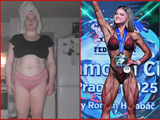 Od otyłości i bulimii po mistrzostwo świata. Historia WERONIKI ze Stawiszyna Od otyłości i bulimii po mistrzostwo świata. Historia WERONIKI ze Stawiszyna