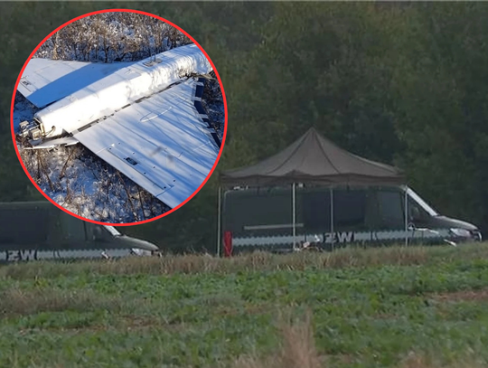 „Odnalezienie niezidentyfikowanego obiektu”.  Co rozbiło się w kopalni?