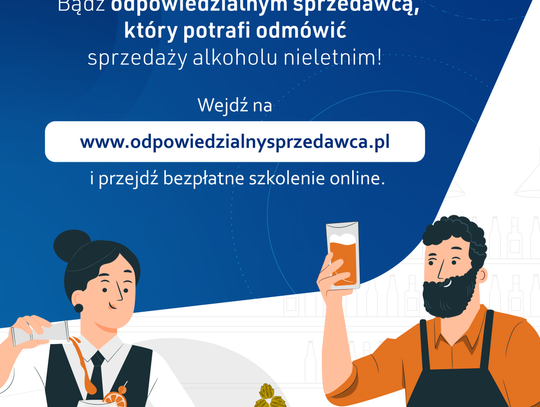 Odpowiedzialny sprzedawca alkoholu – rusza szkolenie online