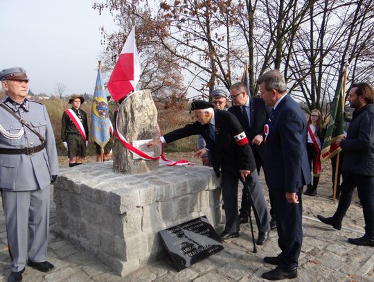 Odsłonięto obelisk upamiętniający wizytę Marszałka Piłsudskiego ZDJECIA