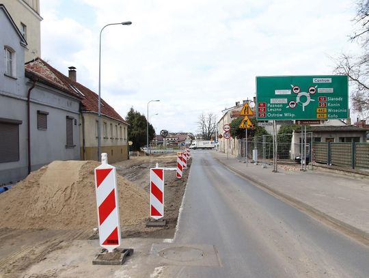 Ograniczenie ruchu na ul. Częstochowskiej. Dojazd tylko do posesji