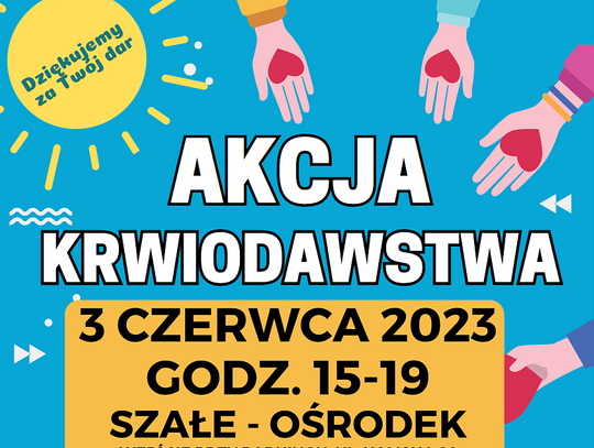 Okazja do oddania krwi. Dołącz do akcji podczas Festynu z okazji Dnia Dziecka