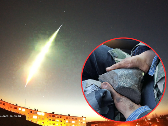 Pamiętacie rozświetlone niebo? Wiemy co i gdzie spadło