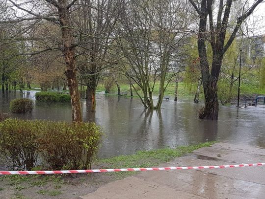 Park nad Krępicą… utonął ZDJĘCIA i WIDEO