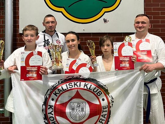 Pięć medali kaliskich karateków w Mazovia Cup