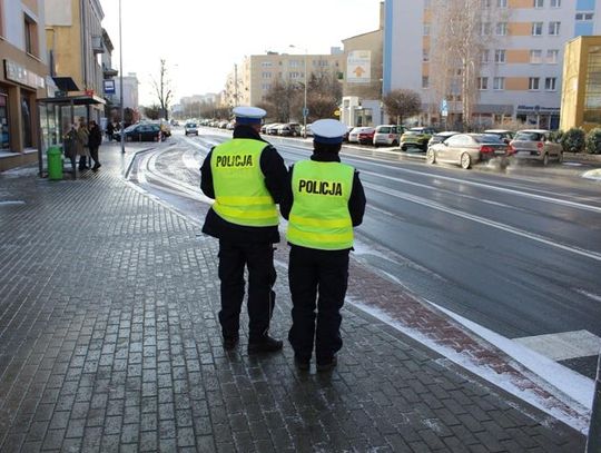 Pieszy na celowniku policji