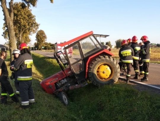 Pijany rekordzista! W takim stanie traktorem spowodował wypadek