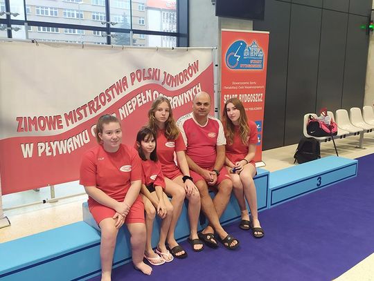 Pływaczki Startu w czołówce mistrzostw Polski