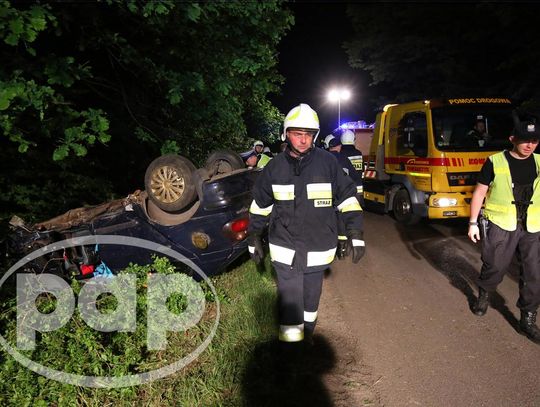 Po pijanemu spowodował śmiertelny wypadek i uciekł. 26-letni sprawca w areszcie ZDJĘCIA