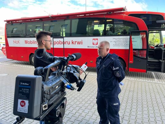 Po wakacjach brakuje krwi. Akcja poboru przy Komendzie Miejskiej Policji