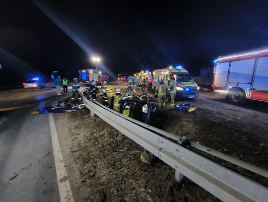 Pokonał ich ZAKRĘT. Wypadek obcokrajowców ZDJĘCIA