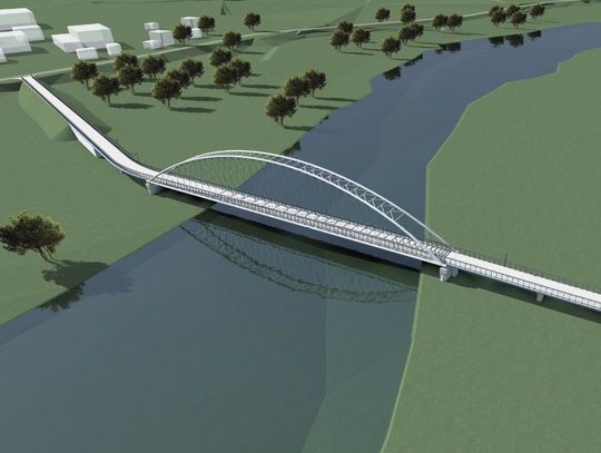 Połączy dwa brzegi rzeki. Tak ma wyglądać nowy most Połączy dwa brzegi rzeki. Tak ma wyglądać nowy most
