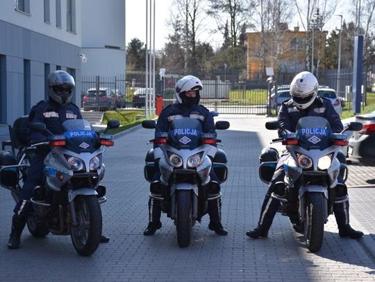 Policjanci na motocyklach rozpoczęli sezon