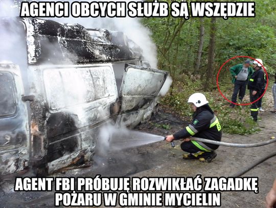 Polski agent Mulder w akcji w Mycielinie